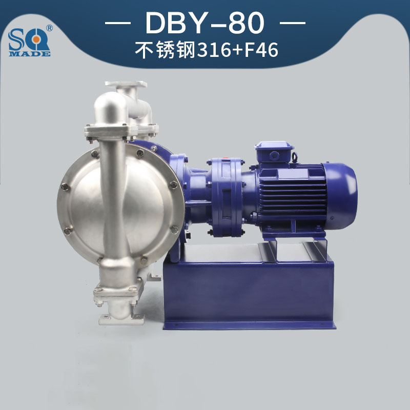 DBY-80不锈钢316L电动聚彩网