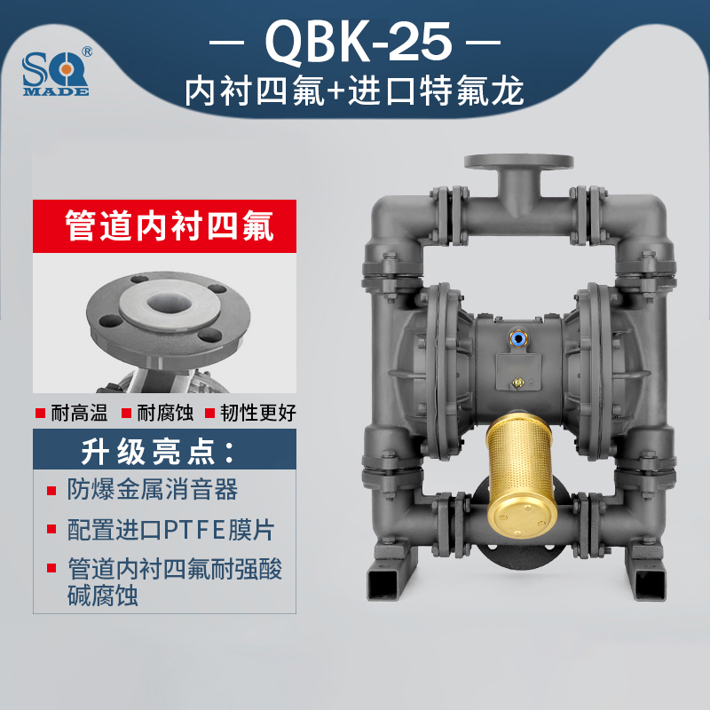 QBK-25衬氟气动聚彩网